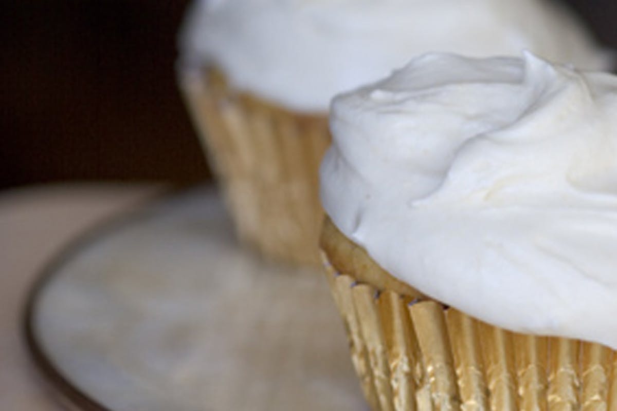 Ginger Cupcakes with Ginger Cream Cheese Frosting