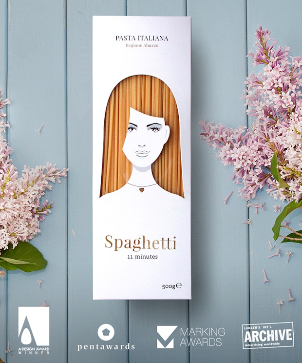 Good Hair Day Pasta's Delightful Packaging