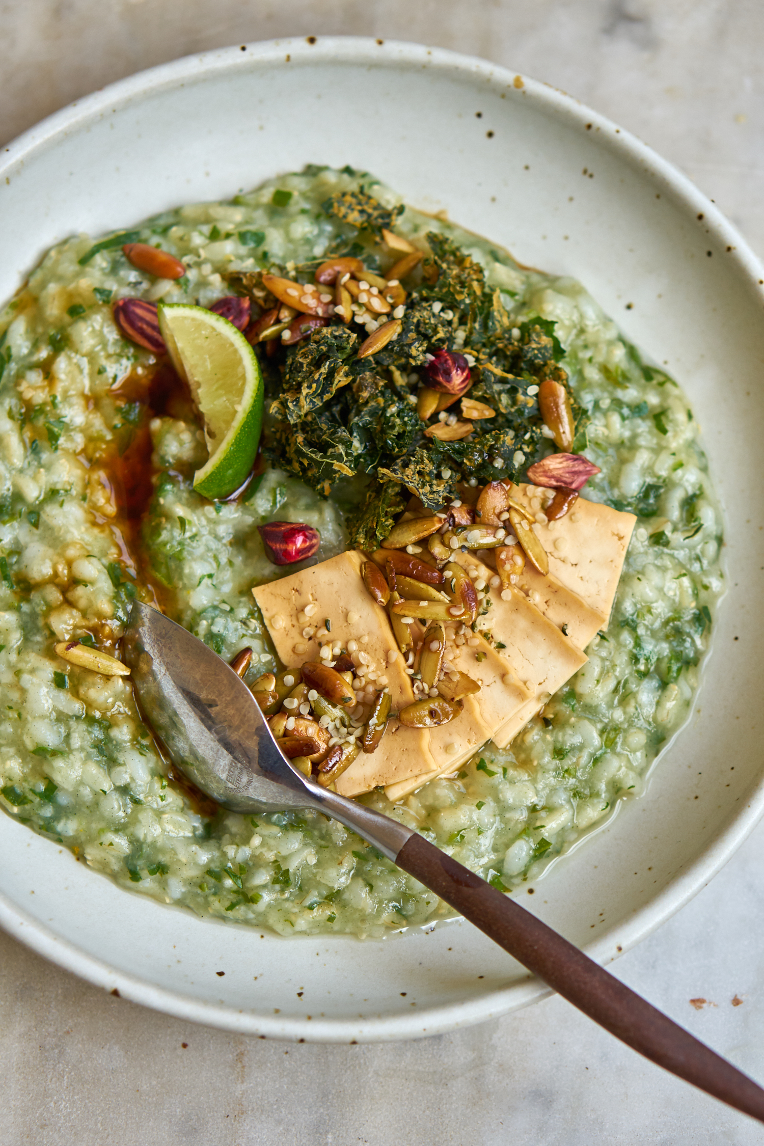 Life Changing Green Rice Porridge (Instant Pot, Vegan)