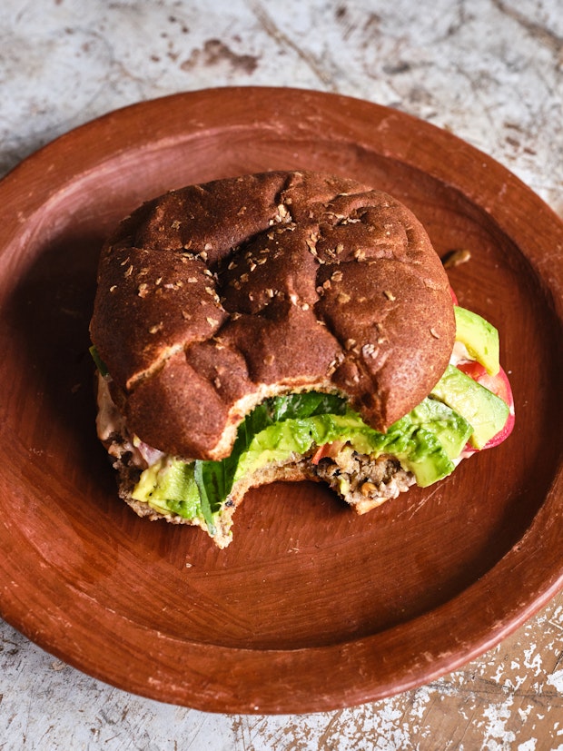 Grillable Tofu Burger