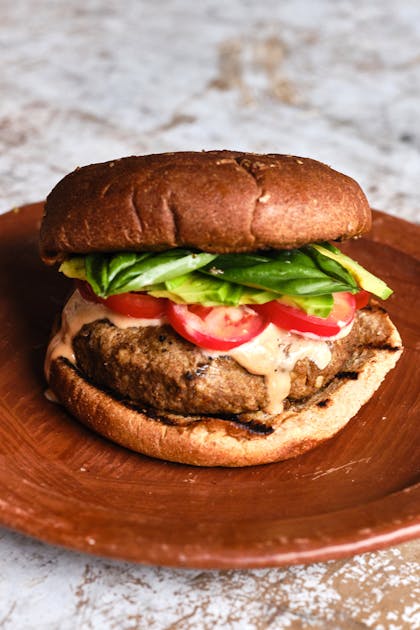Grillable Tofu Burgers