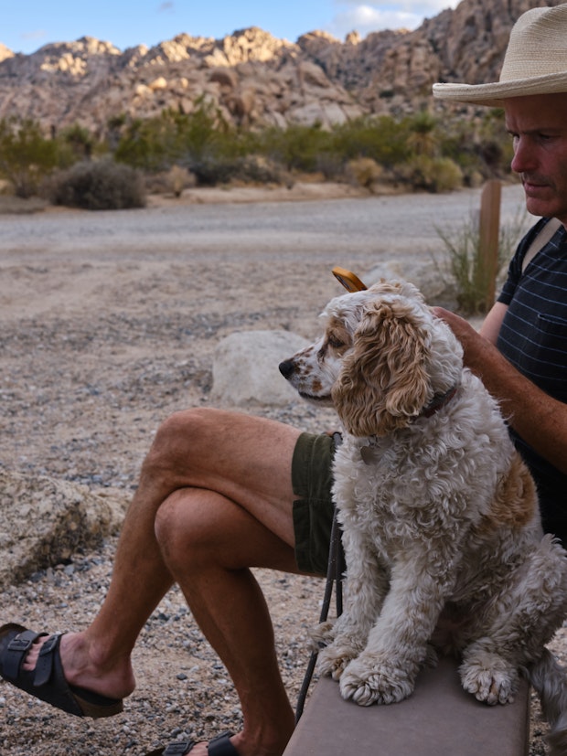 WB & P in Joshua Tree Campground