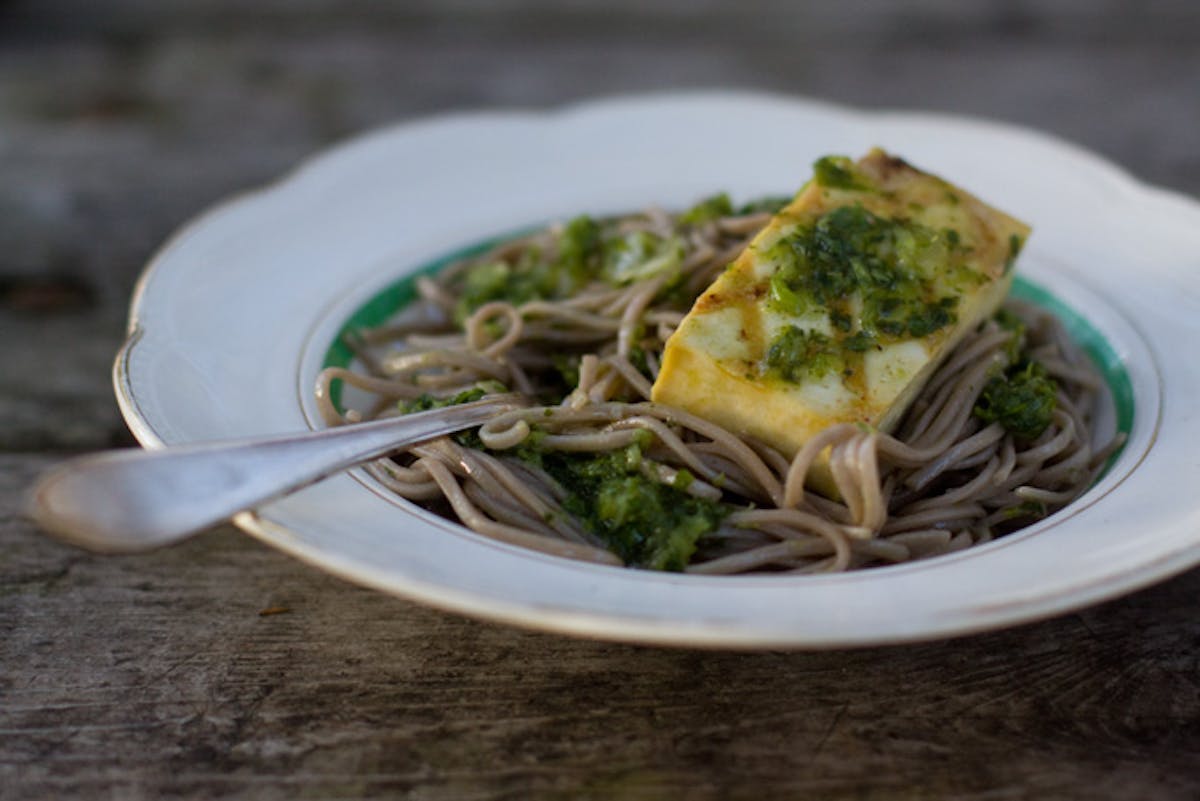 Grilled Tofu & Soba Noodles