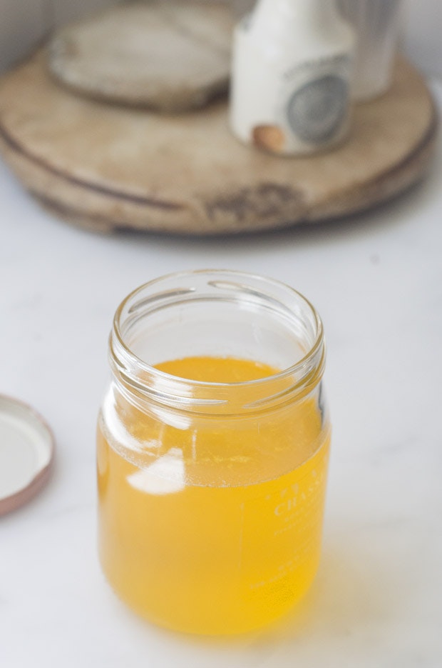 Beautiful Ghee in a Jar