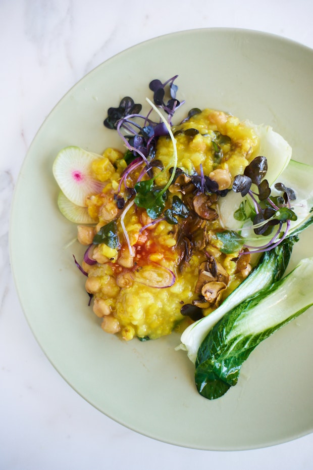 Instant Pot Congee with Brown Rice and Turmeric