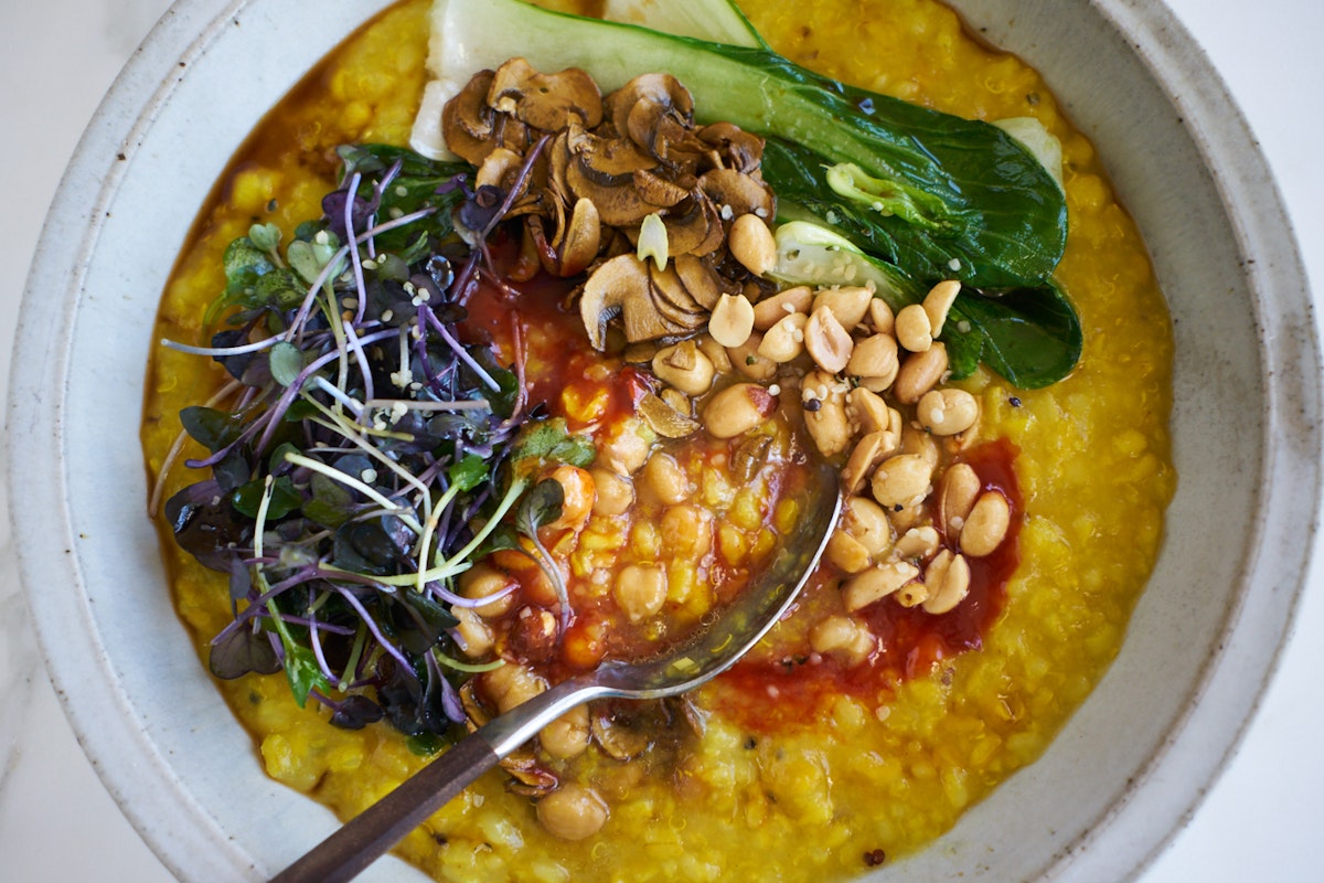 image of Instant Pot Congee With Brown Rice and Turmeric recipe by 101 Cookbooks