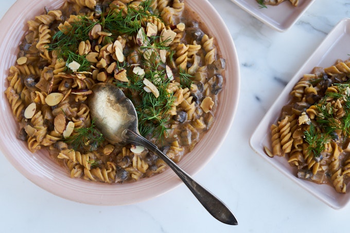 Instant Pot Mushroom Stroganow z Wódką