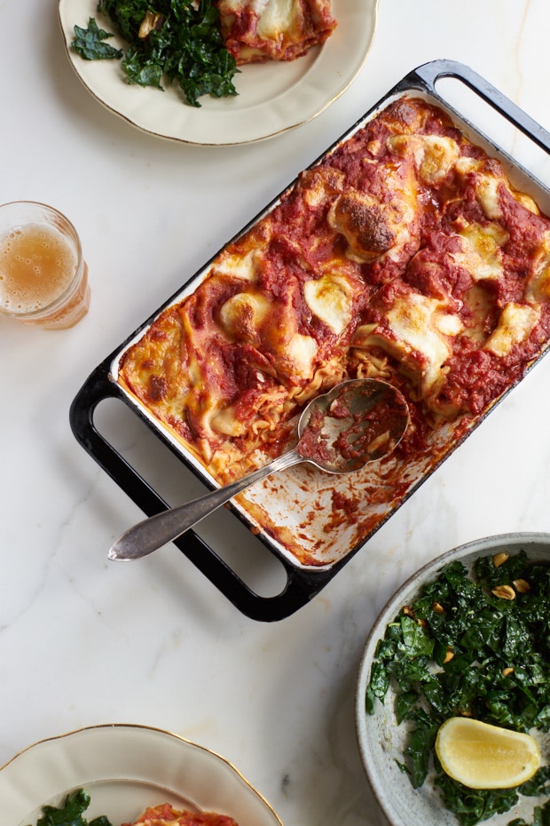 Last Minute Red Lasagna Recipe