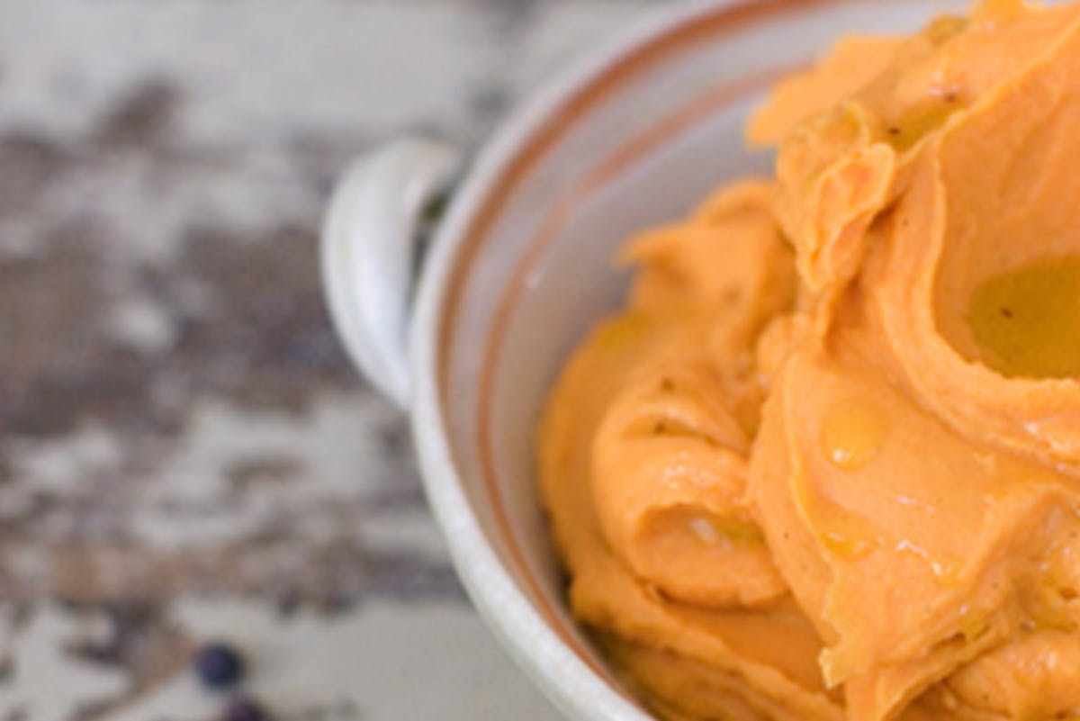 Vanilla Mashed Sweet Potatoes