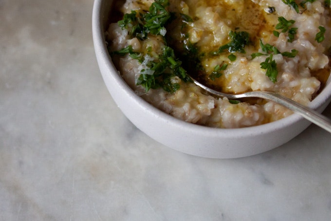 Farro and Millet Risotto