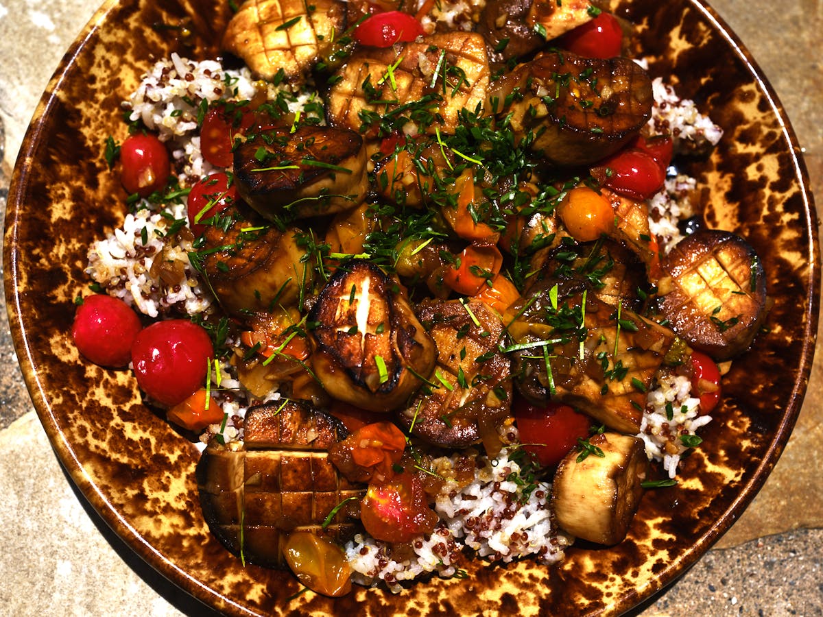 Mushroom Scallops