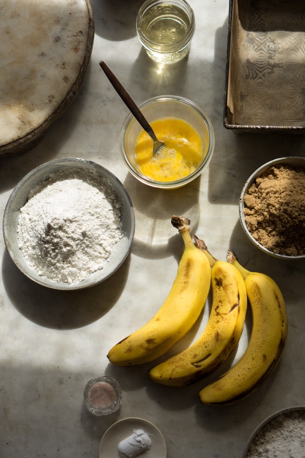 Banana Bread Ingredients