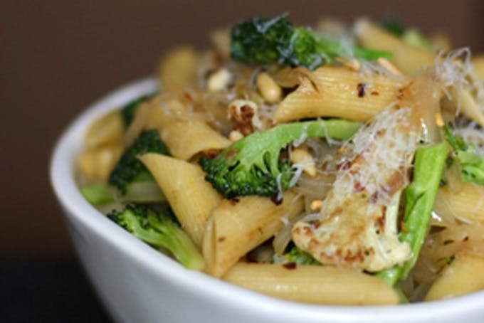Best School Lunch: Sicilian Broccoli and Cauliflower Pasta