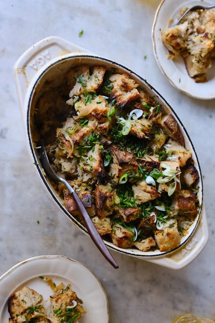 A Rustic Scallion & Chive Panade