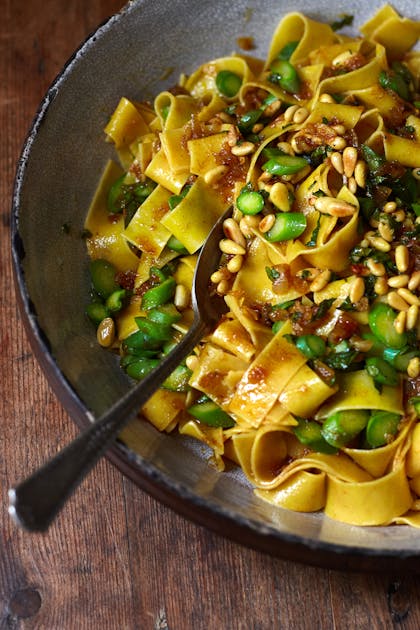 Pappardelle with Spiced Butter