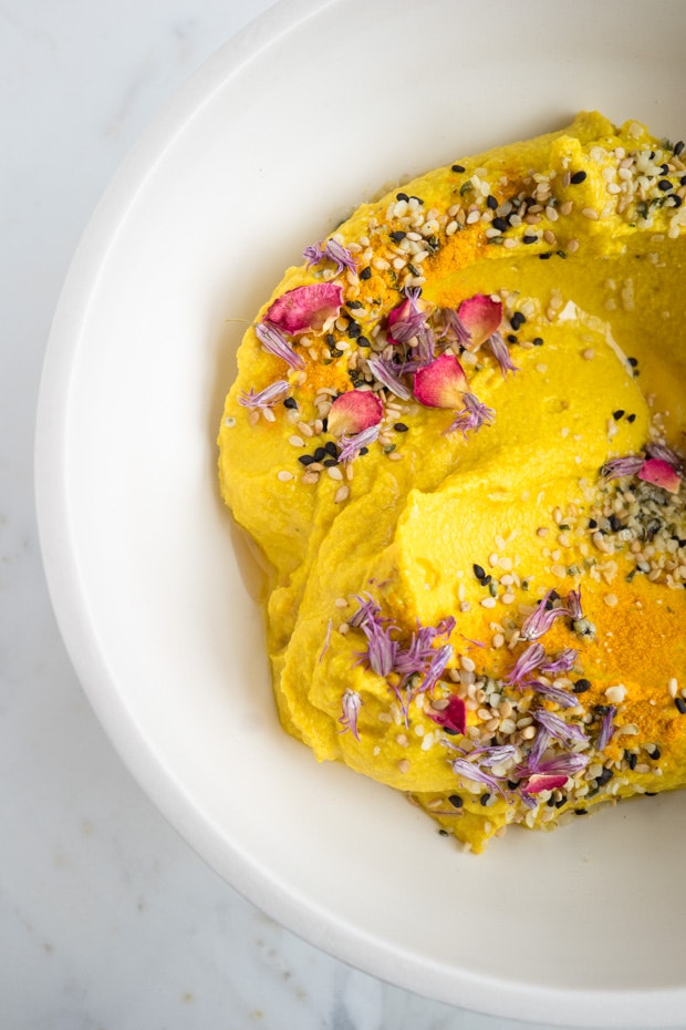 golden beet hummus