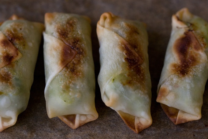 Monica Bhide’s Chile Pea Puffs