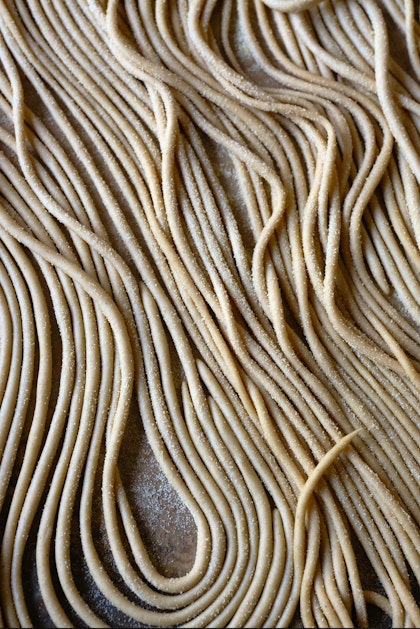 Hand-Rolled Pici Pasta