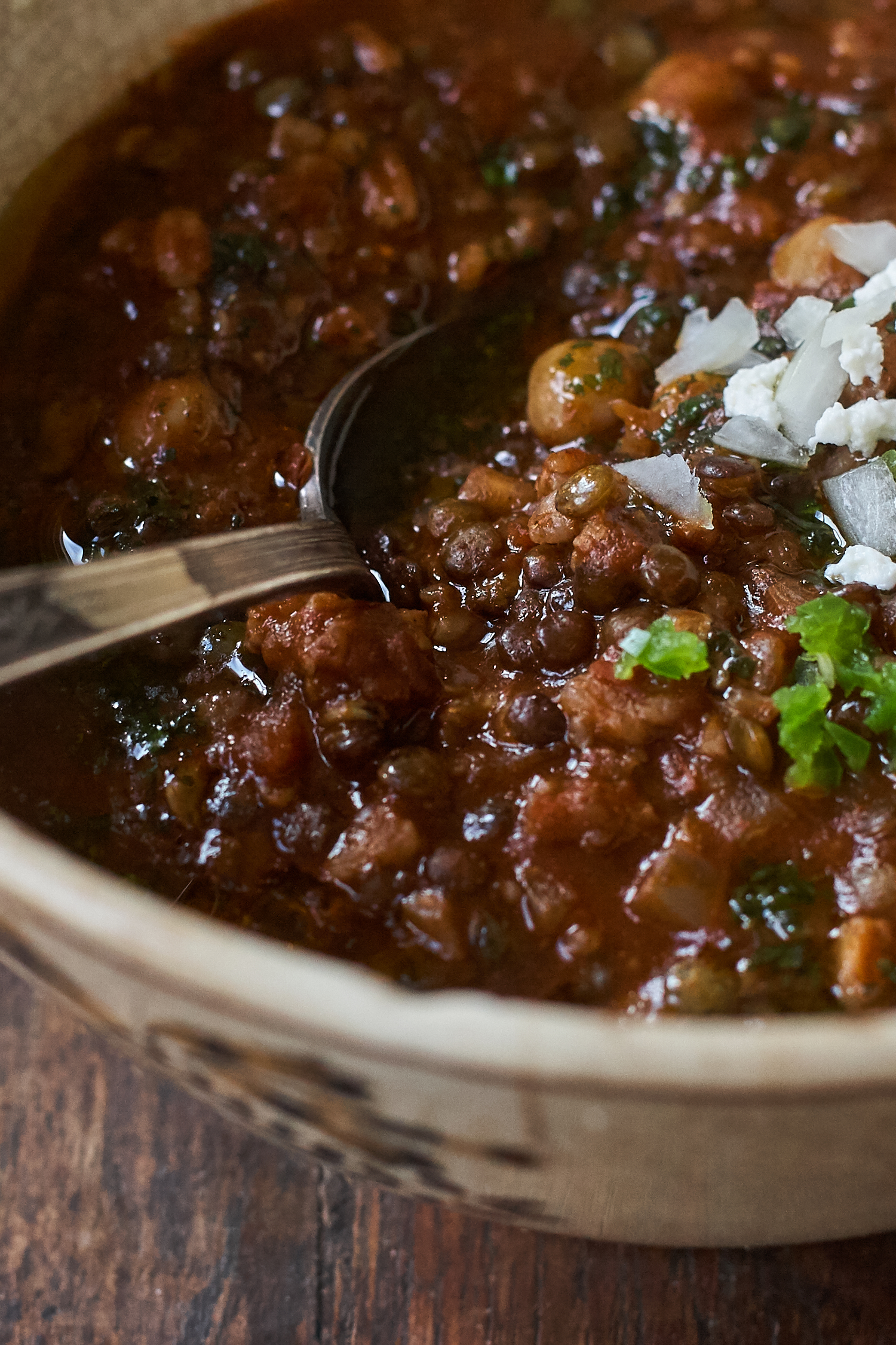 Pierce Street Vegetarian Chili