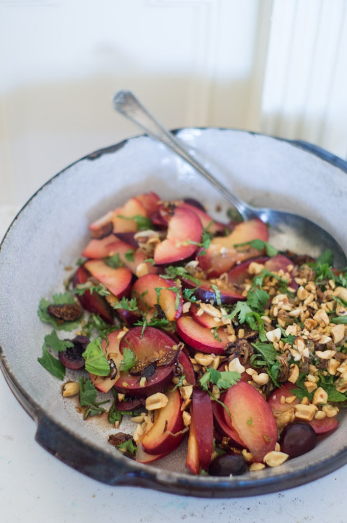 Pluot Summer Salad