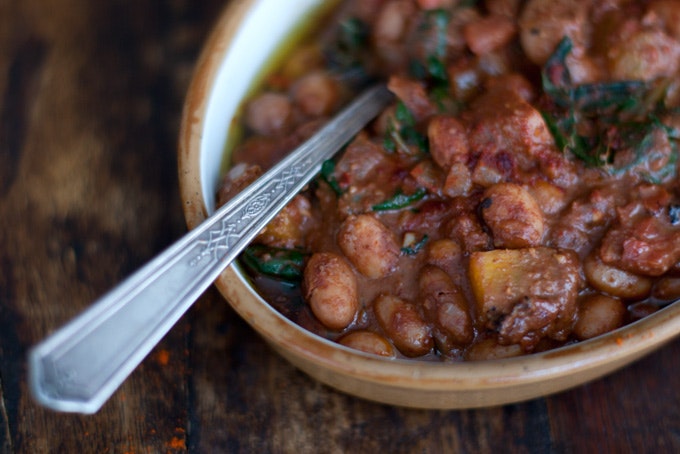 Borlotti Bean Mole with Roast Winter Squash Recipe - 101 ... - 680 x 454 jpeg 63kB