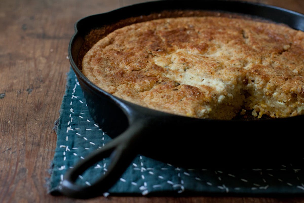 Skillet Cornbread Recipe - Dinner, then Dessert