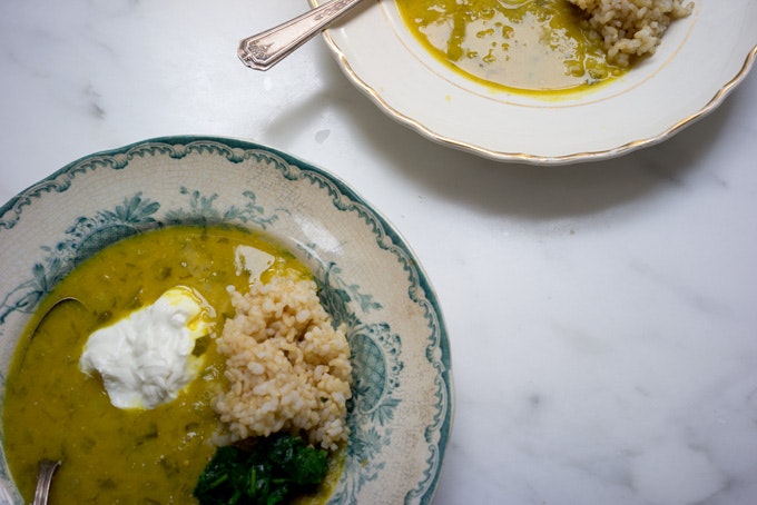 Red Lentil Soup with Lemon