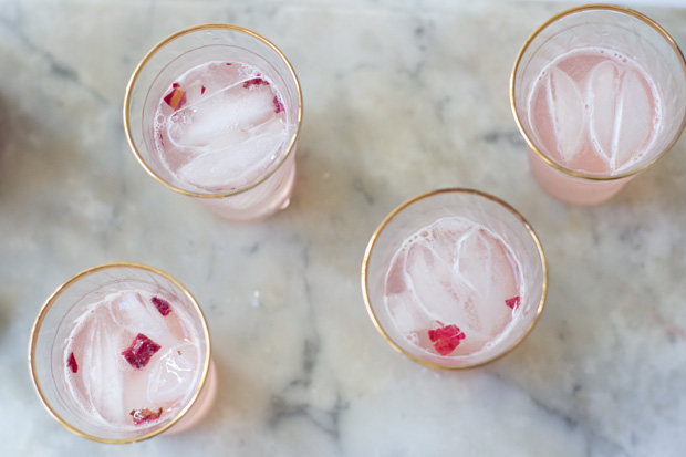 Rhubarb & Rosewater Syrup