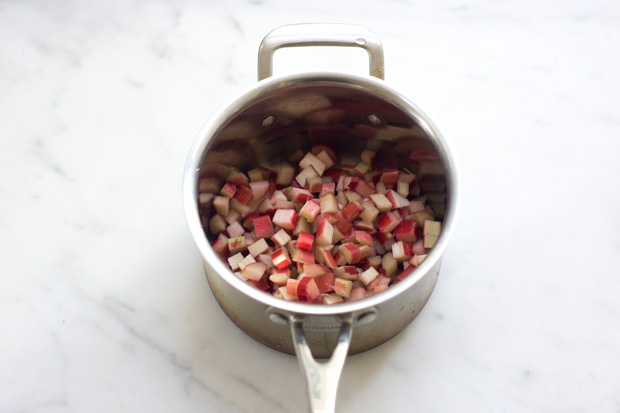 Rhubarb Rosewater Syrup Recipe