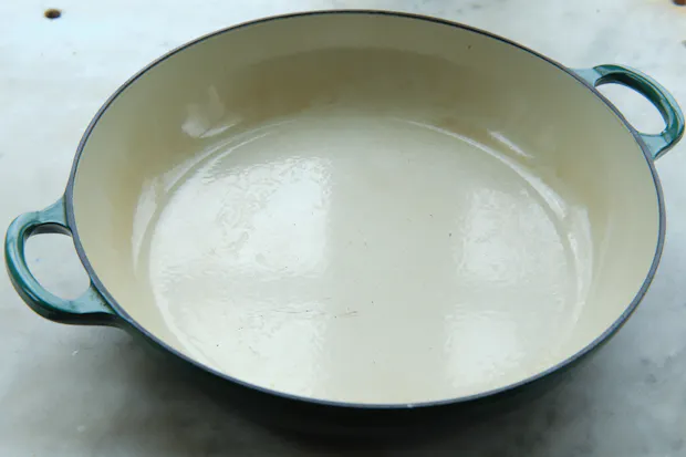 favorite wide risotto pan