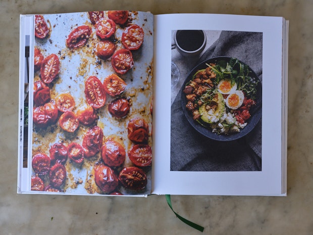 Beautiful photo spread example from Sprouted Kitchen Around Our Table cookbook