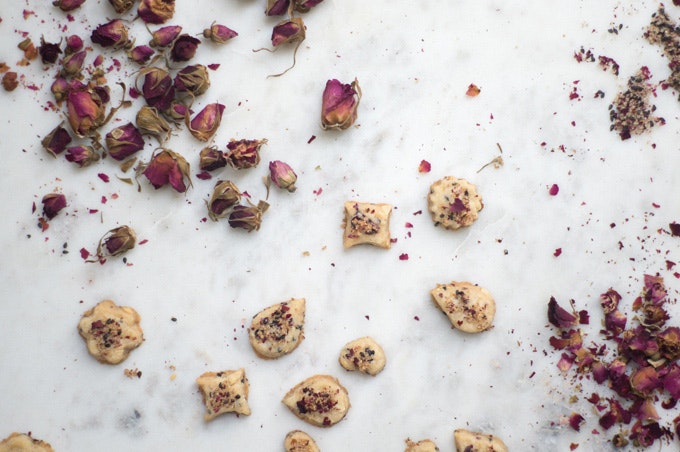 Rosewater Shortbread Cookies - One of my Favorite Cookie Recipes