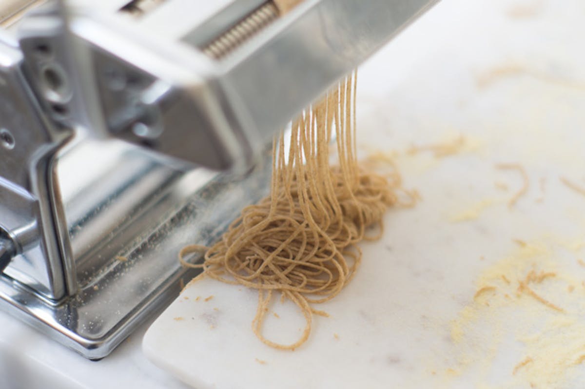 Making Homemade Fresh Pasta Noodles - Dine and Dish