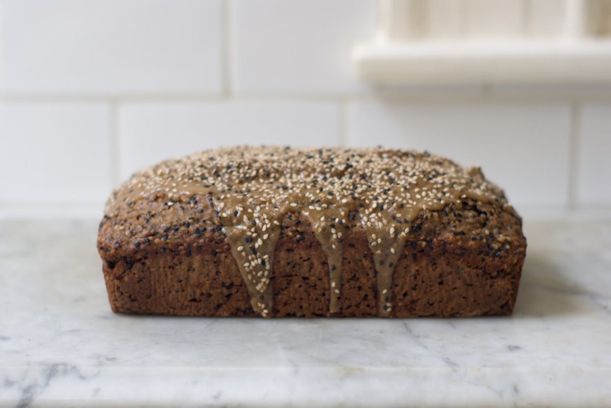 Sesame Banana Bread