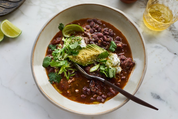 Slow Cooker Black Bean Chili With Kahlua 101 Cookbooks