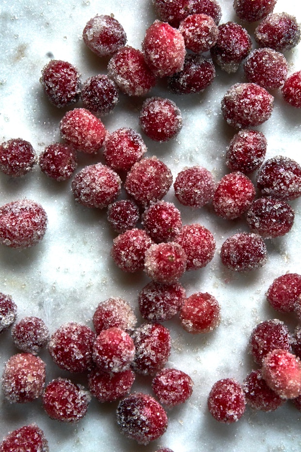 Sparkling cranberries recipe