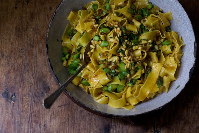 Pappardelle with Spiced Butter