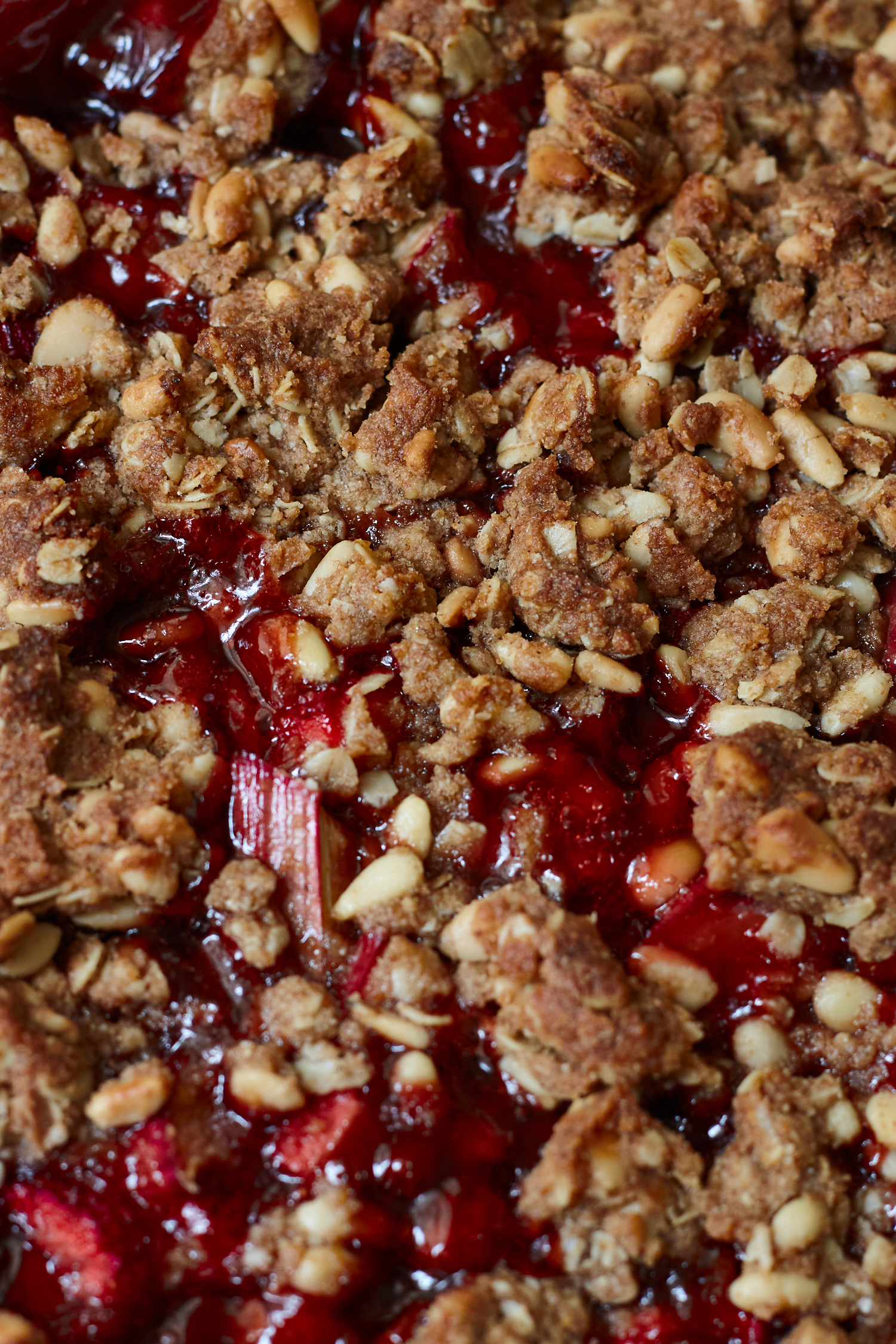 Strawberry Rhubarb Crumble Recipe