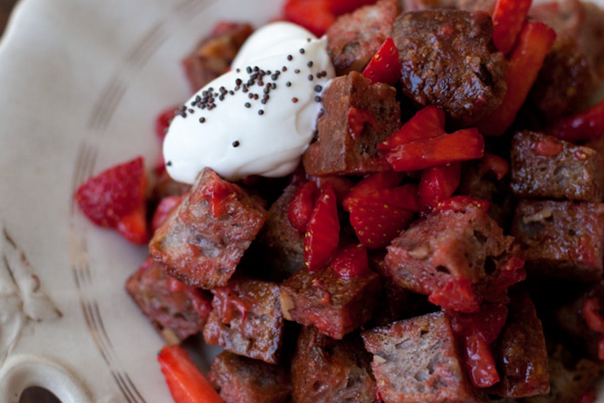 Strawberry Panzanella