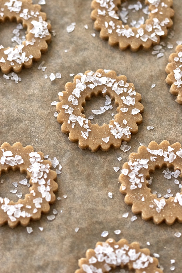 Swedish Rye Cookies before Baking