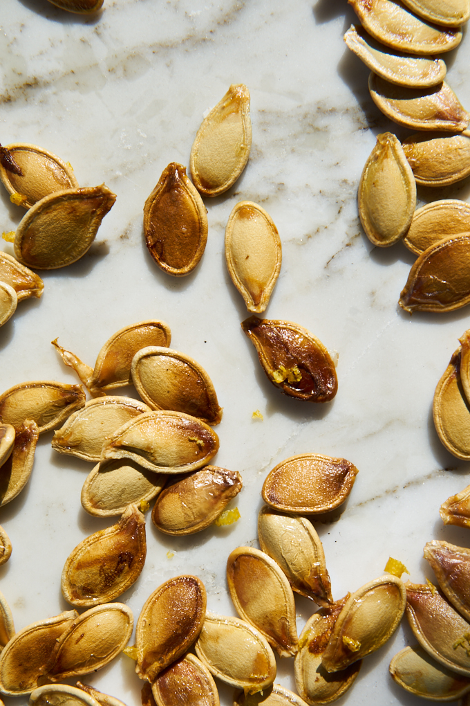 how to cook pumpkin seeds in toaster oven