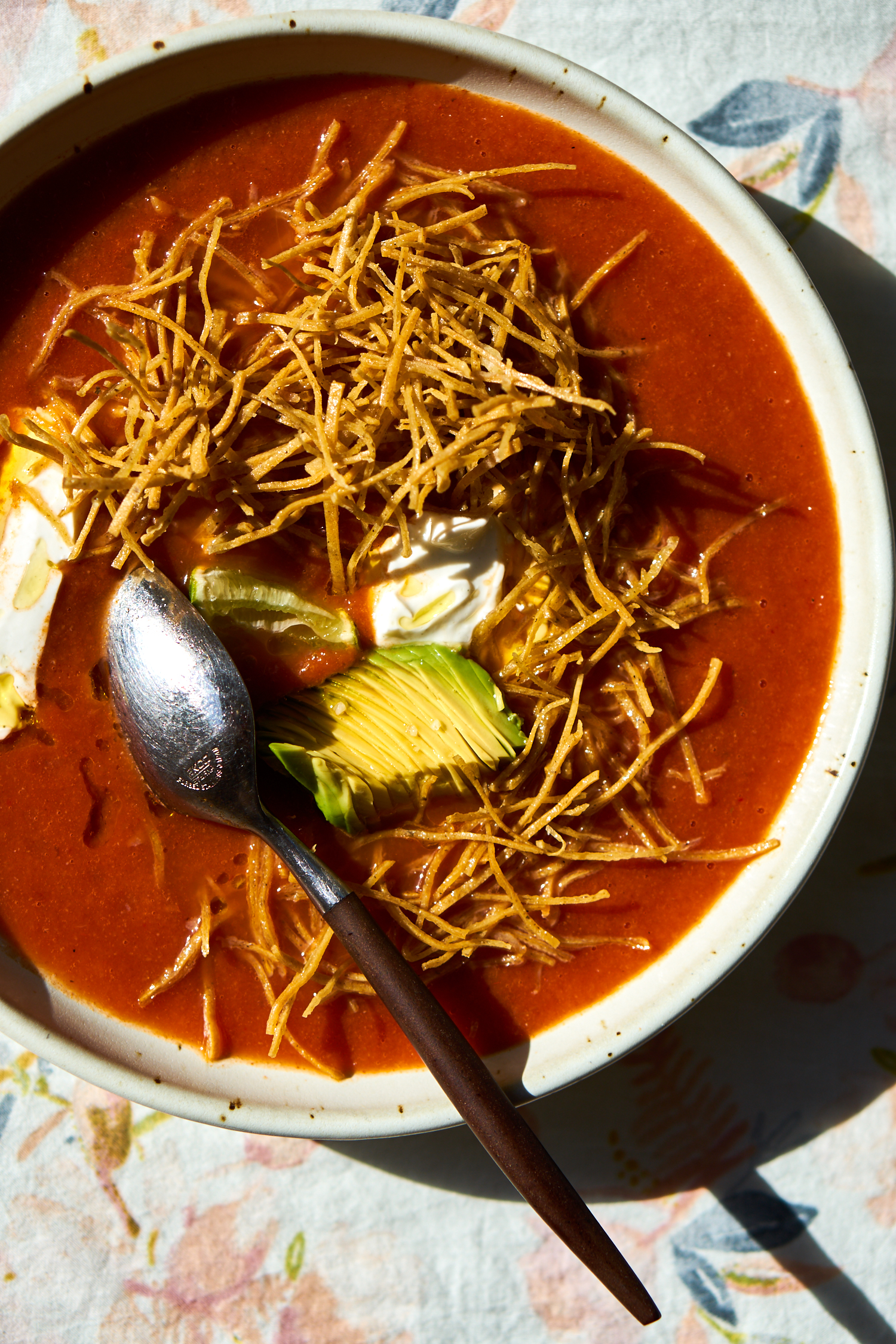 Vegetarian Tortilla Soup