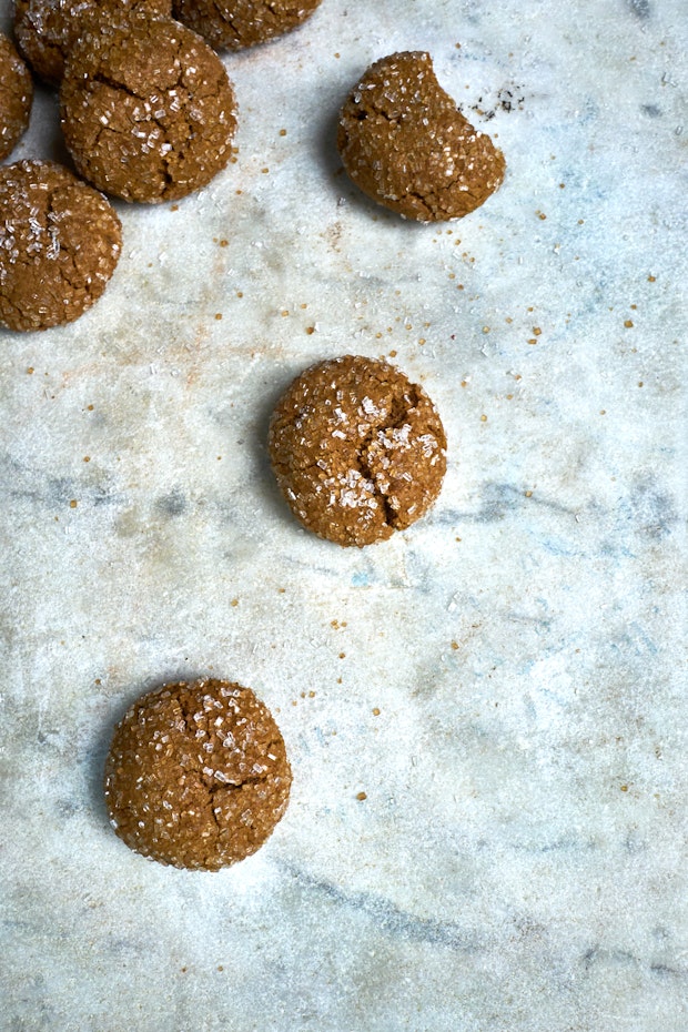 Triple Ginger Cookies - One Hot Oven
