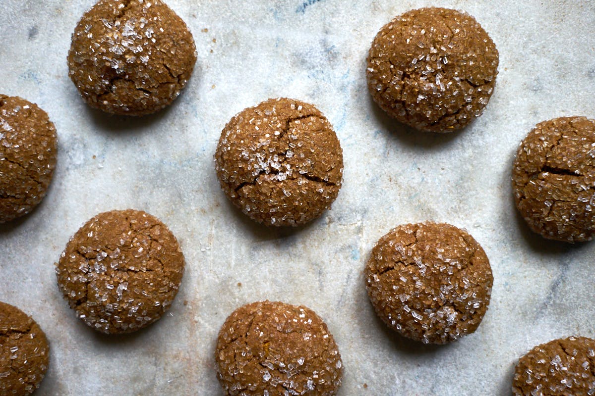 Triple Ginger Cookies