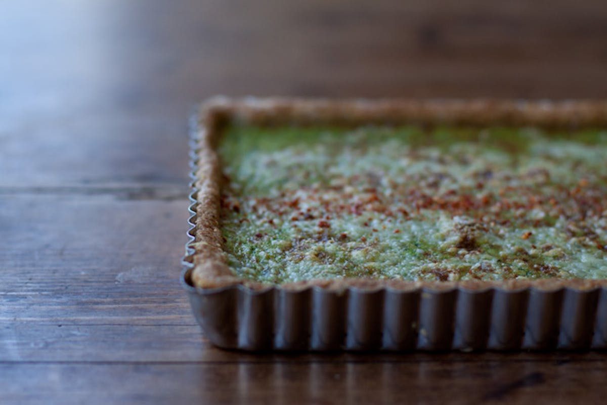 Turnip Green Tart