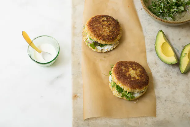 Ultimate Veggie Burger with Chickpeas