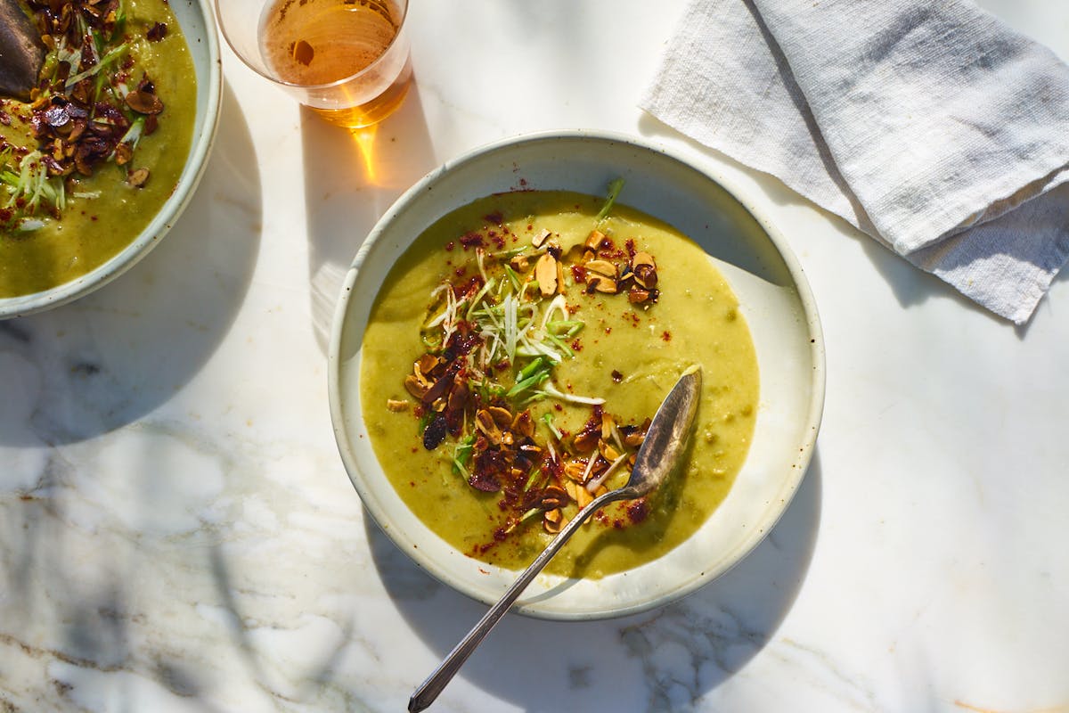 Instant Pot Split Pea Soup - The Almond Eater