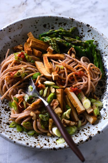 Walnut Miso Noodles