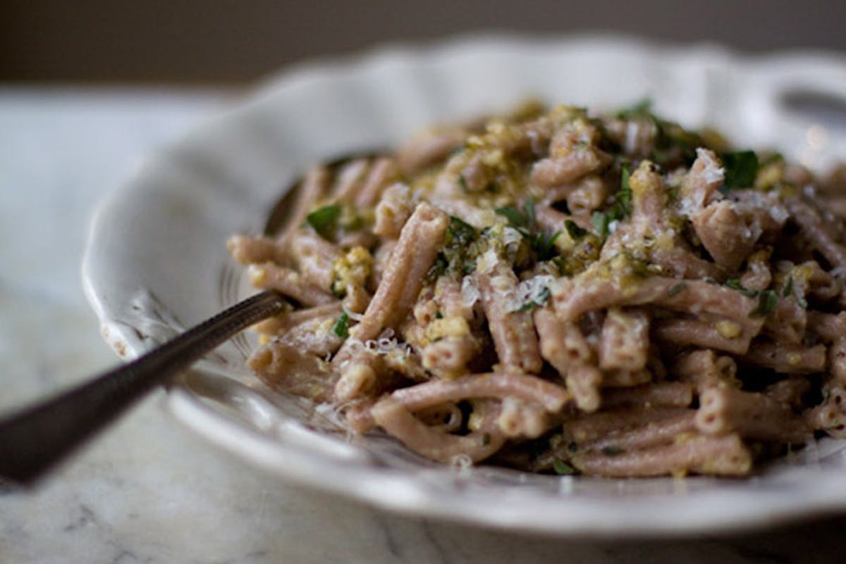 Pounded Walnut Strozzapreti