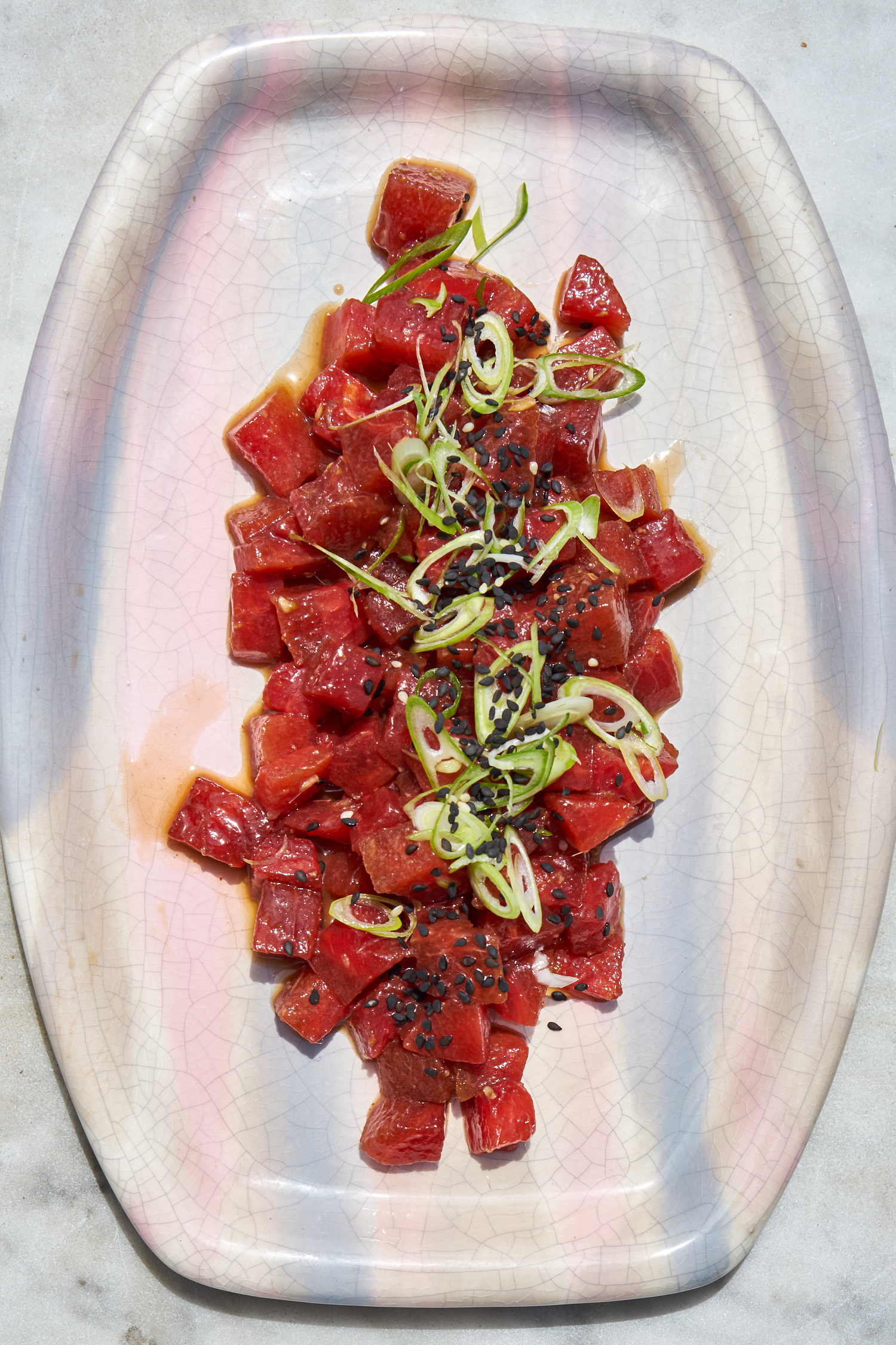 Watermelon Poke Recipe